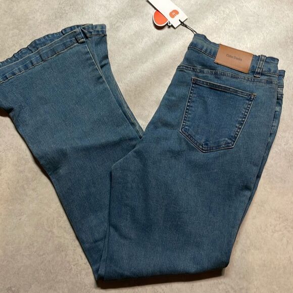 Cider Demin women’s flare denim jeans. Size XL. NWT - Picture 1 of 8